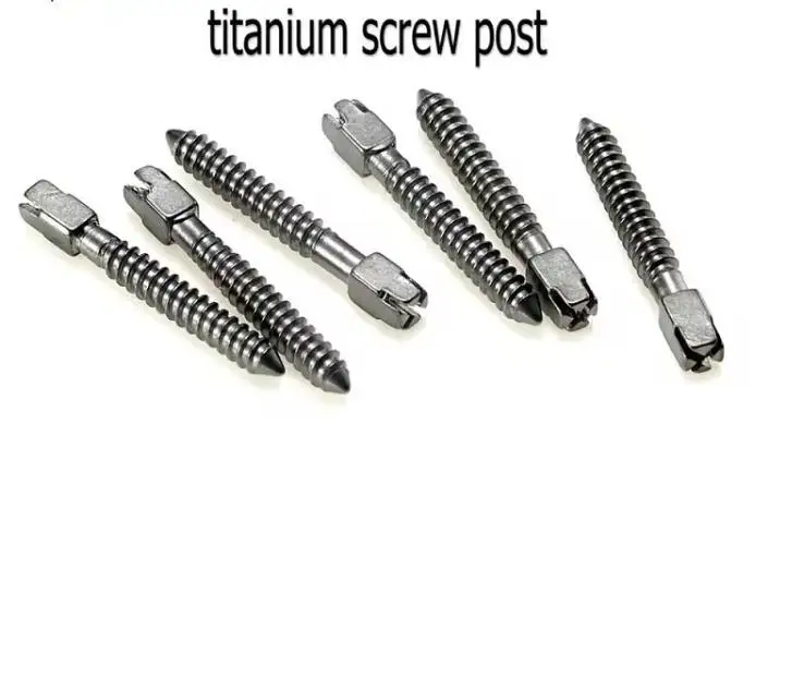 Dental For Dentist Tool Dentistry Treatment Implant Titanium Niti Screw Post 120PCS 2key Supplies Materials