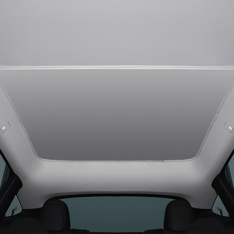 Summer interior accessories Car top Grass Roof Sunshade Double-layer Uv Blocker for Tesla Model Y/3