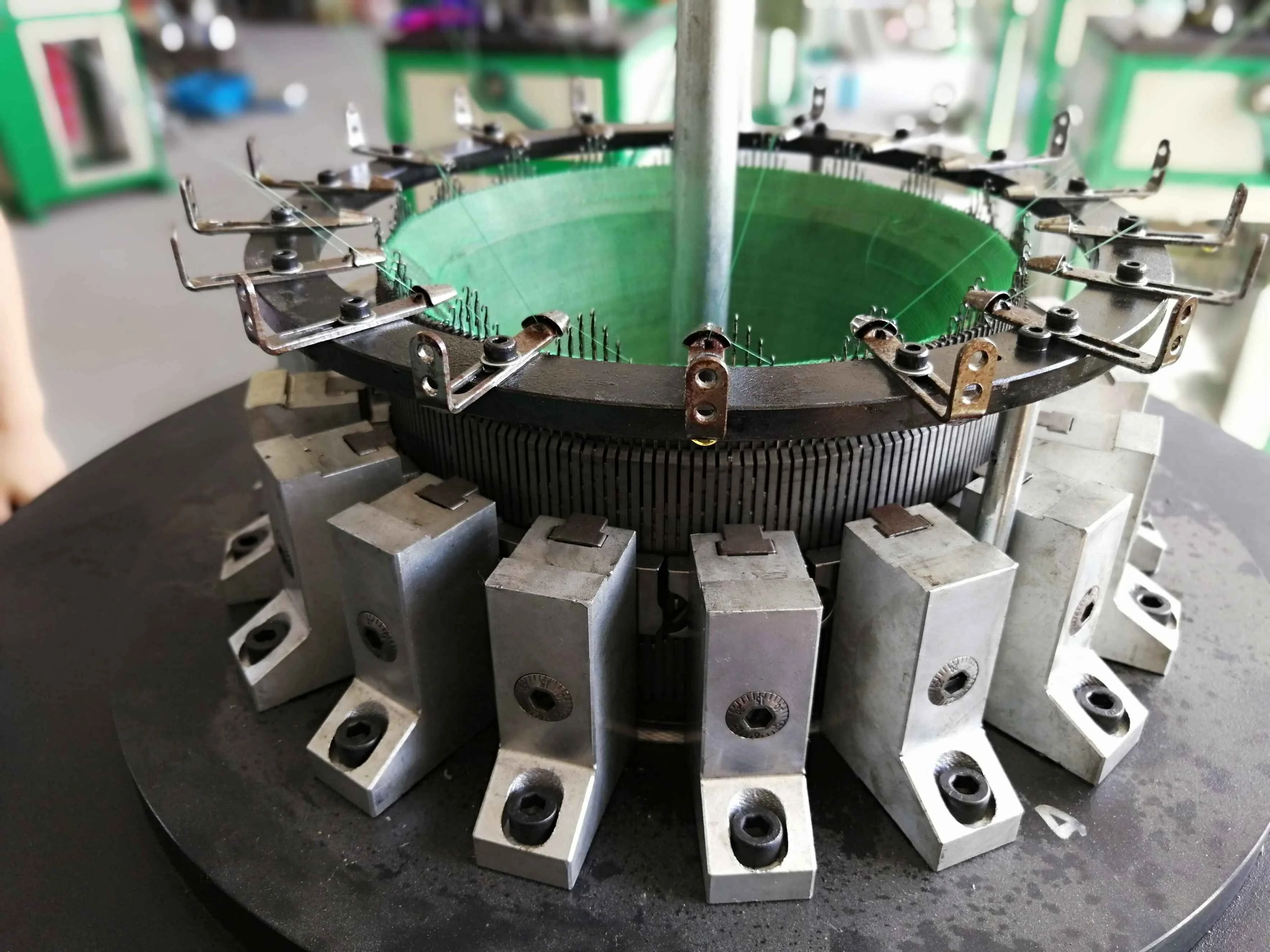 Net Draw String Fruits Mesh Bag Circular Knitting Machines