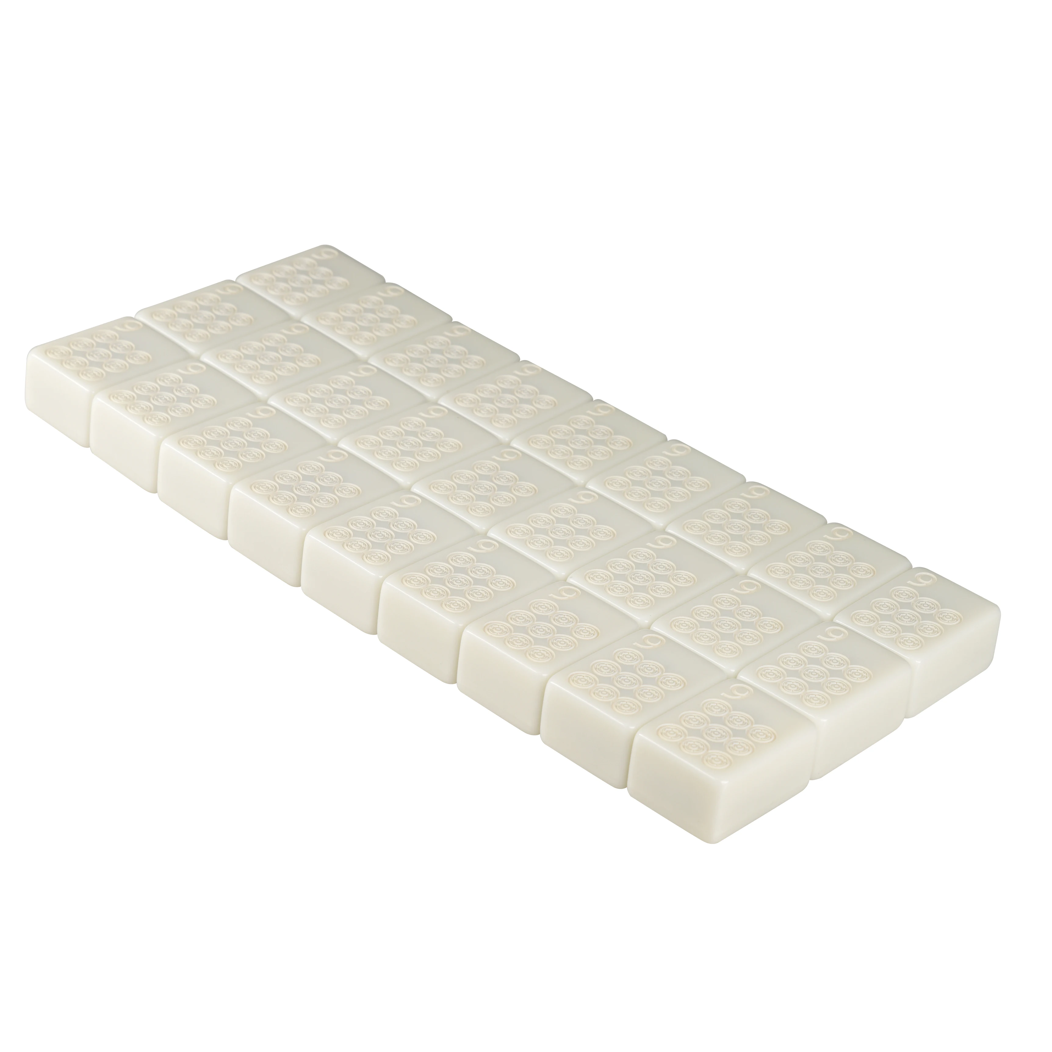 Ivory White Magnetic Mahjong Tiles for Automatic Mahjong Table Custom American Family Entertainment Automatic Games Tiles