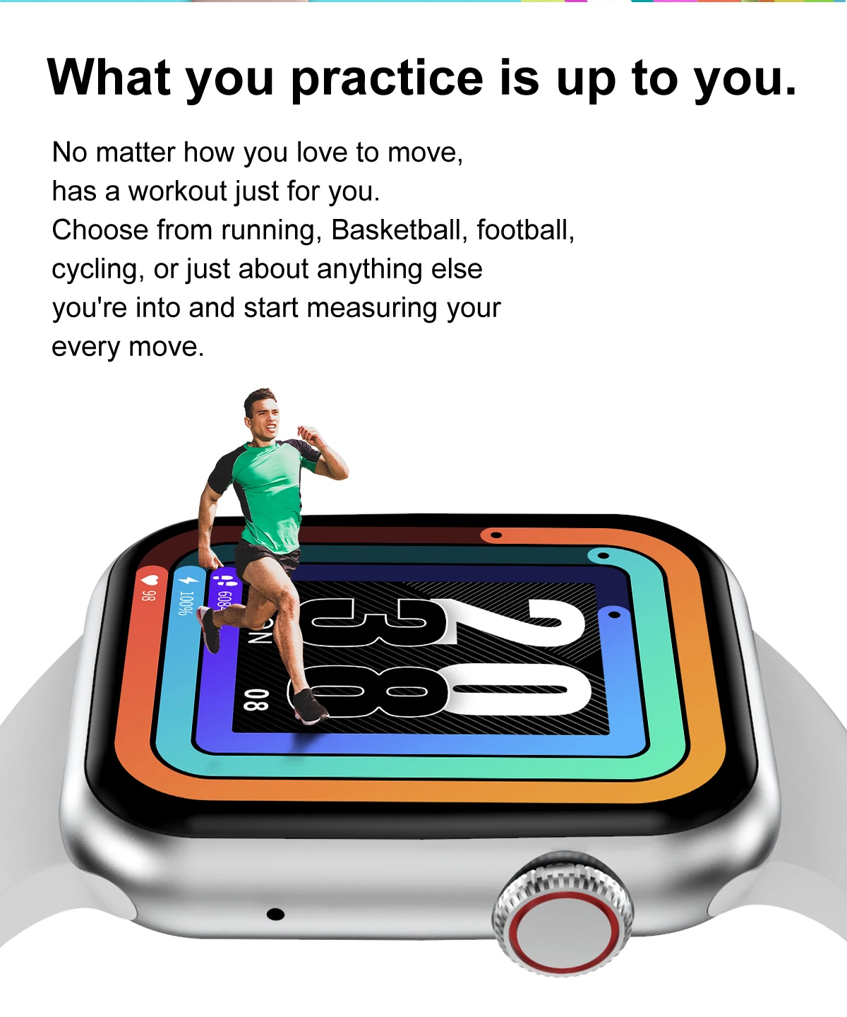 Dt100 PRO+ Smart Watch Men Smartwatch Ecg Heart Rate Sports Pedometer For Iphone Series6 Dt100 Pro+