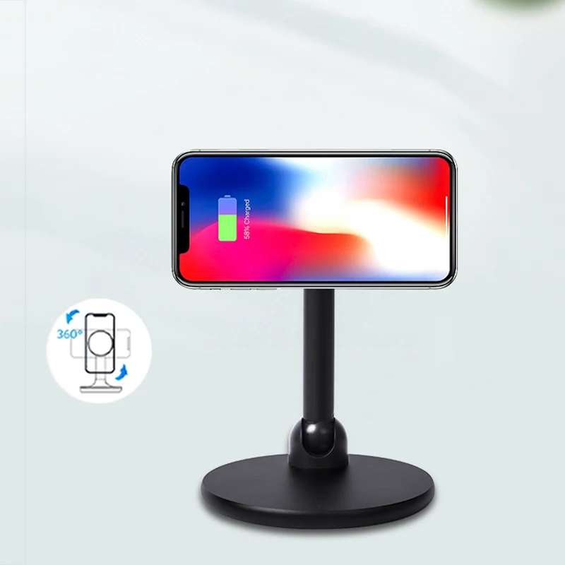  2021 New Arrival Portable Mini Stable Desk Dock Mount Holder Aluminum Cell Phone Stand for Magsafe