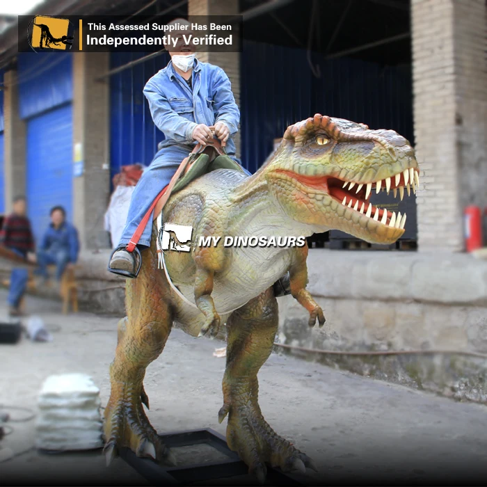 My Dino AR001 Amusement Park Animatronic Walking Dinosaur Ride for Fun Fair