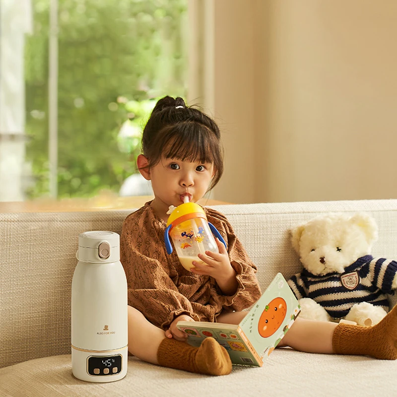 Travel electric single feeding kids milk 3 Level USB Portable milk water Heat Baby Feeding Bottle Warmer