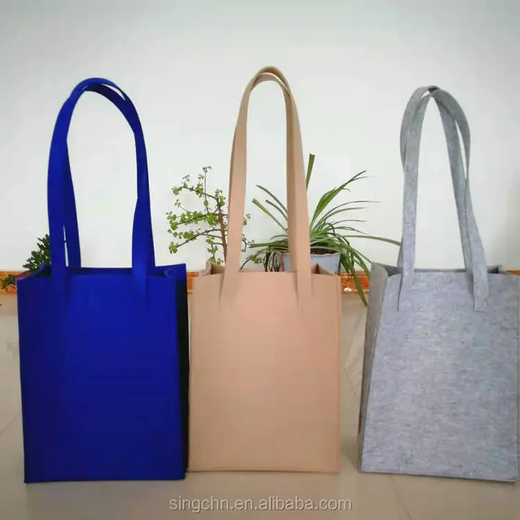 
customized multi-function Office felt hand bag 