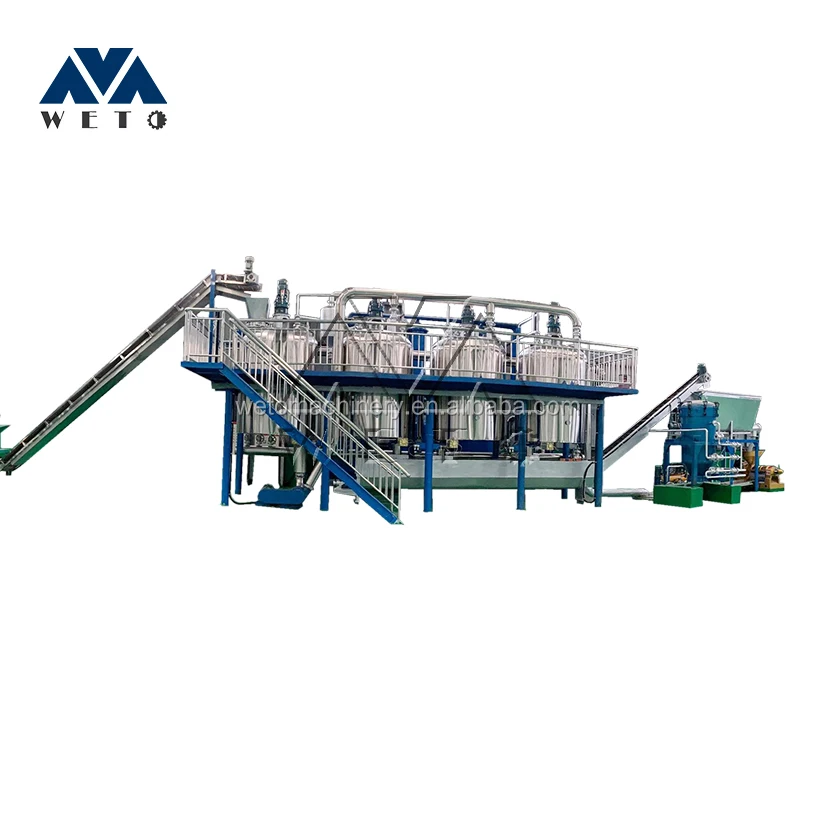 100 Tons Per Day Large Animal Oil Refining Equipment Production Line and for Skin Care Product Using
