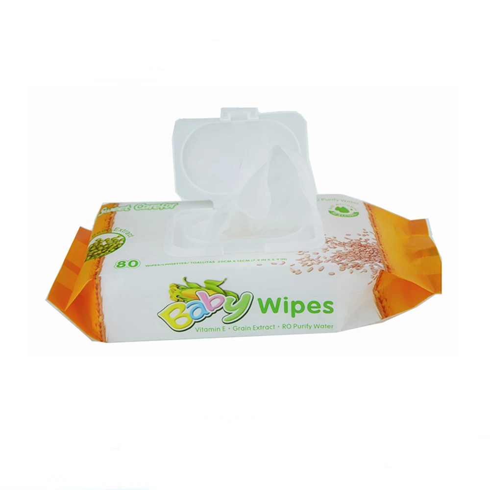 BSCI Certified Factory Wet Wipes OEM Wholesale PH Natural Organic Baby Wipes Baby Cleaning Wipes