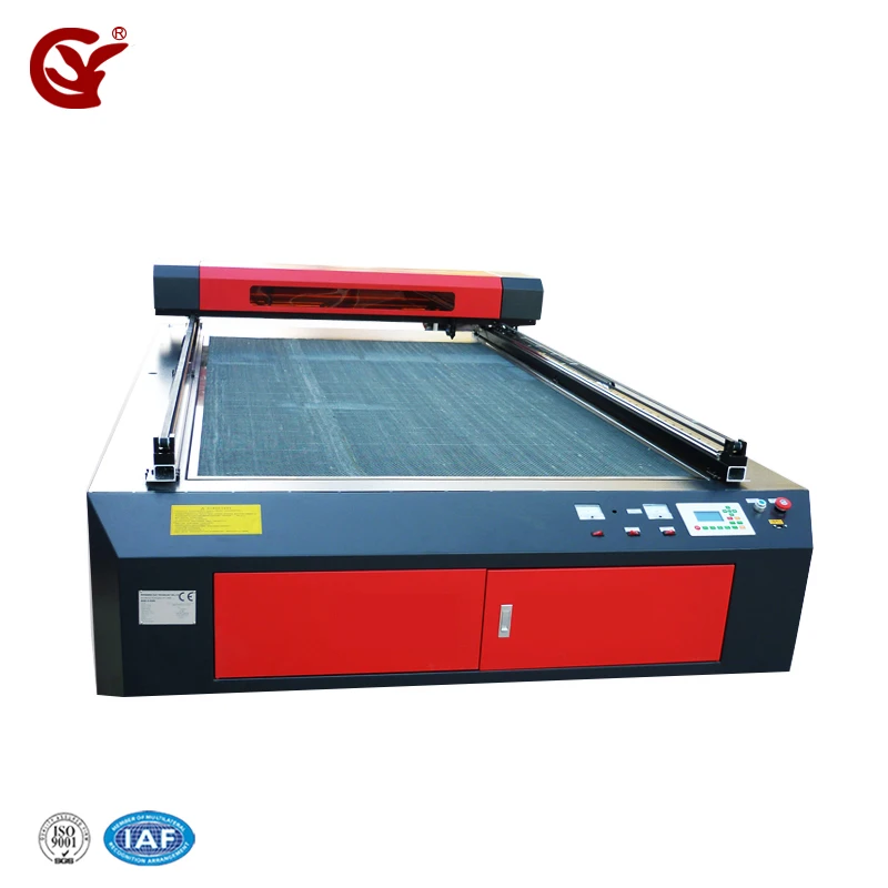 GY 1325 1300x2500mm 100W 130W 150W 4x8 veneer plywood laser cutting machine