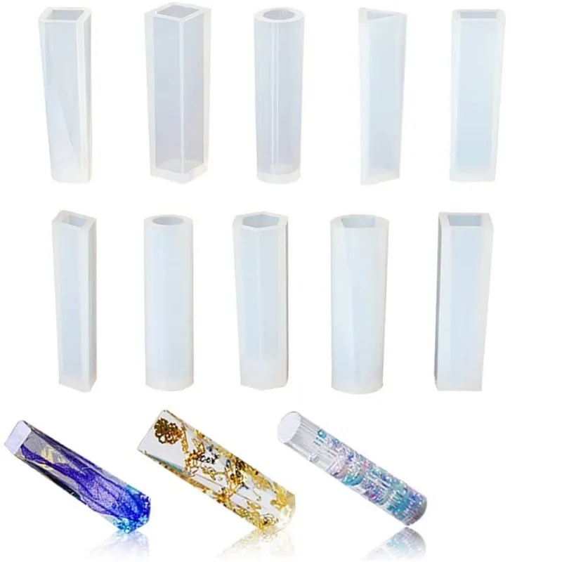 Wholesale Liquid Silicone Mold Necklace Pendant  Epoxy Resin Molds Silicone Mould For DIY Jewelry Finding Making Tool