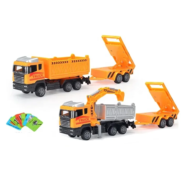 construction truck toy diecast metal model car