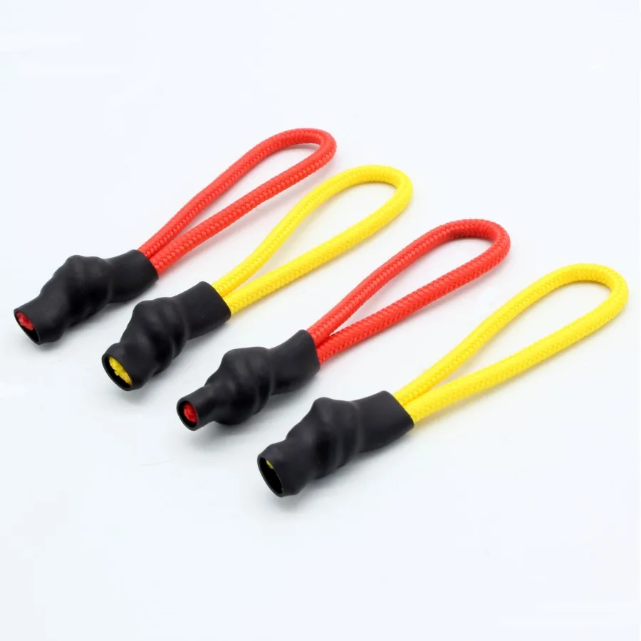 Durable New Arrival Zipper Slider Cord Zipper Puller with Heat Shrink Tube for Garments