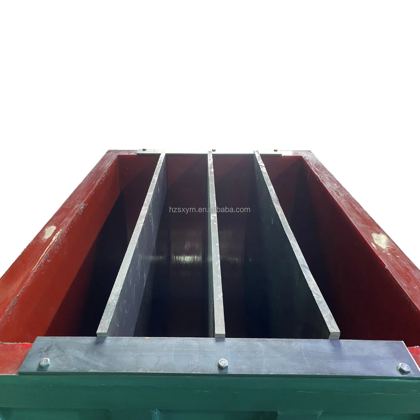 High Quality Laser Cut Parts Deburring Metal Grinding Tub shape Square vibratory polishing machine