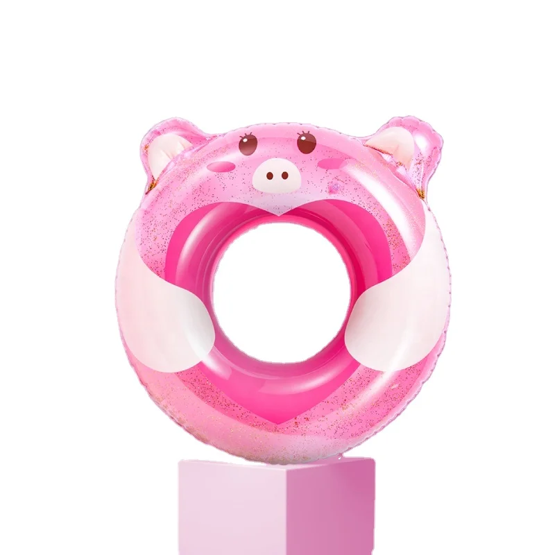 PVC Inflatable Swim Ring Heart Shape Ring