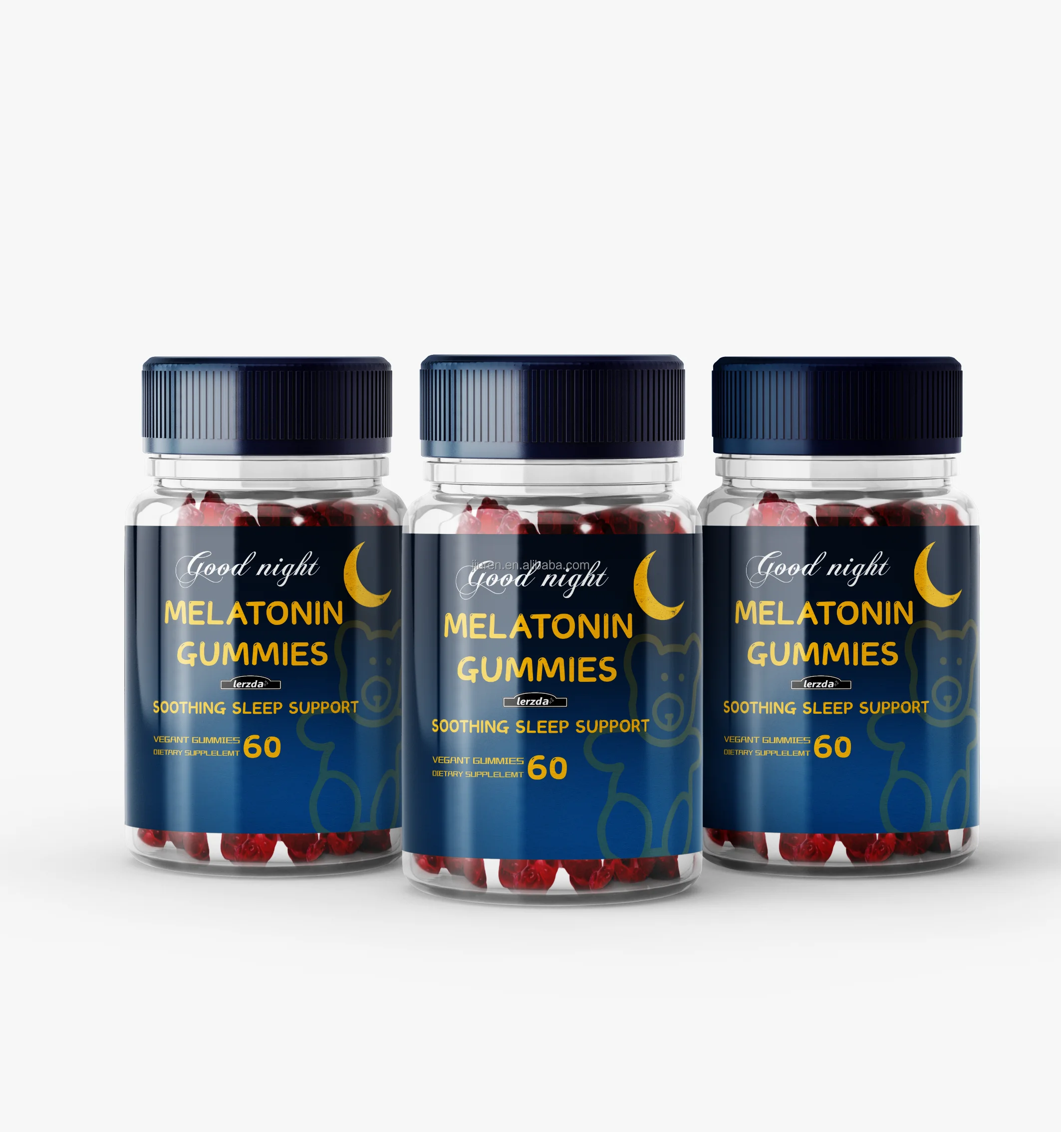 Melatonin Sleep Gummies Candy Capsules Sleep Gummies Deep Stabilizing Sleep Capsules