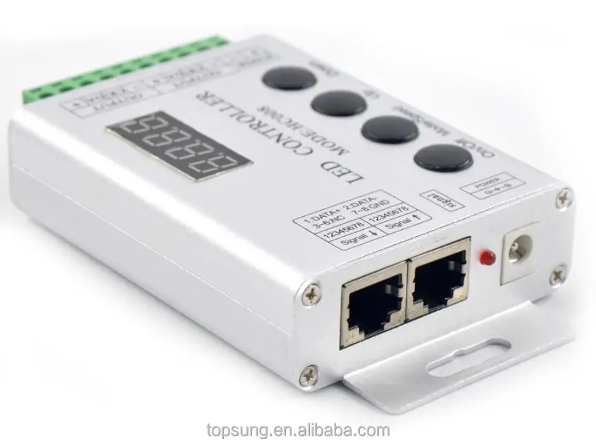 DC12v RF Remote RGB led neon controller Magic Dream Color led spi controller for rgb strip lights