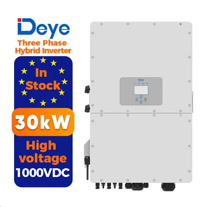 Deye High Quality Voltage Inverter 30Kv Pure Sine Three-Phase Hybrid Solar Inverters