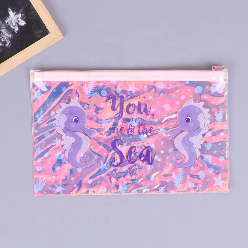 Promotional Custom Logo New Idear Pencil Box Pen Holder Stationery Bag Pen Case Felt Pencil Pouch With Zipper