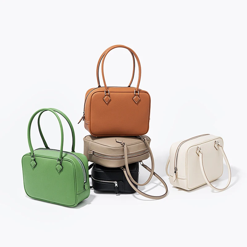 Female fashion 2024 custom online leather bags women handbags ladies purse handbag bag