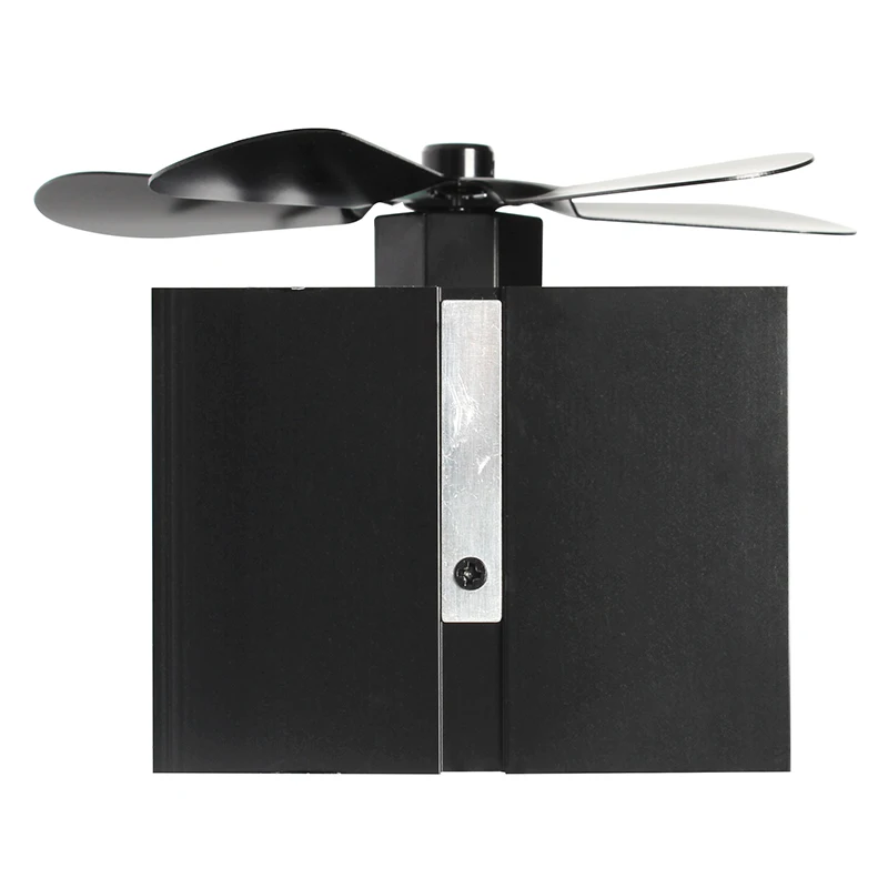 Fireplace Fan 3 Blades Wood Log Burner Fan Low Noise Self Running No Battery Heat Powered Stove Top Fan Eco Friendly Fuel Saving