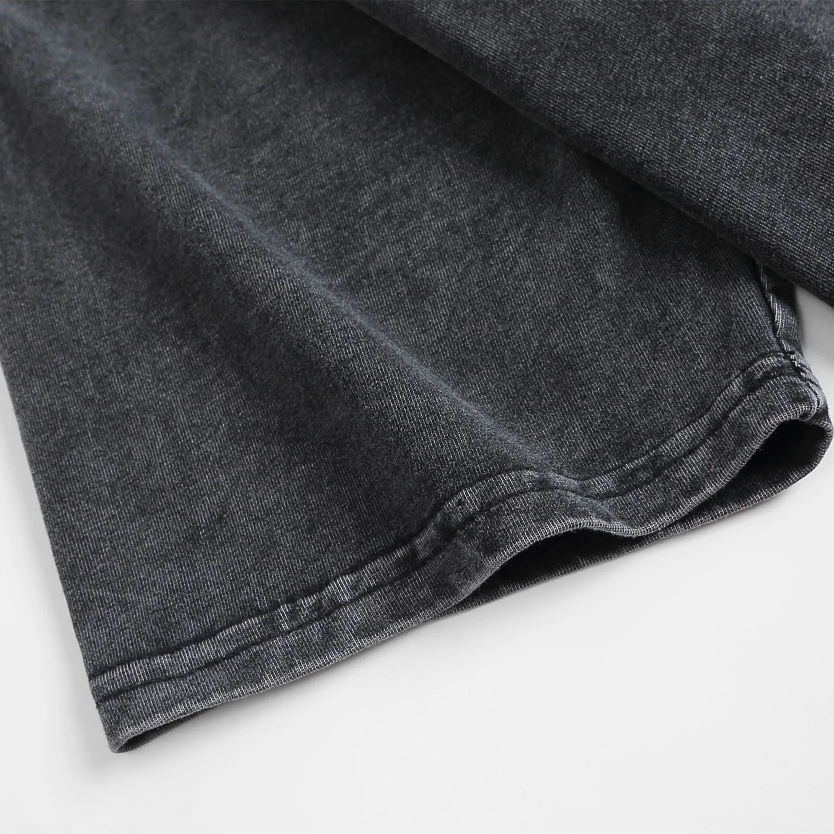 Custom Acid Wash T-shirt 250gsm Oversized Distressed Pure Cotton Loose T-shirts For Men