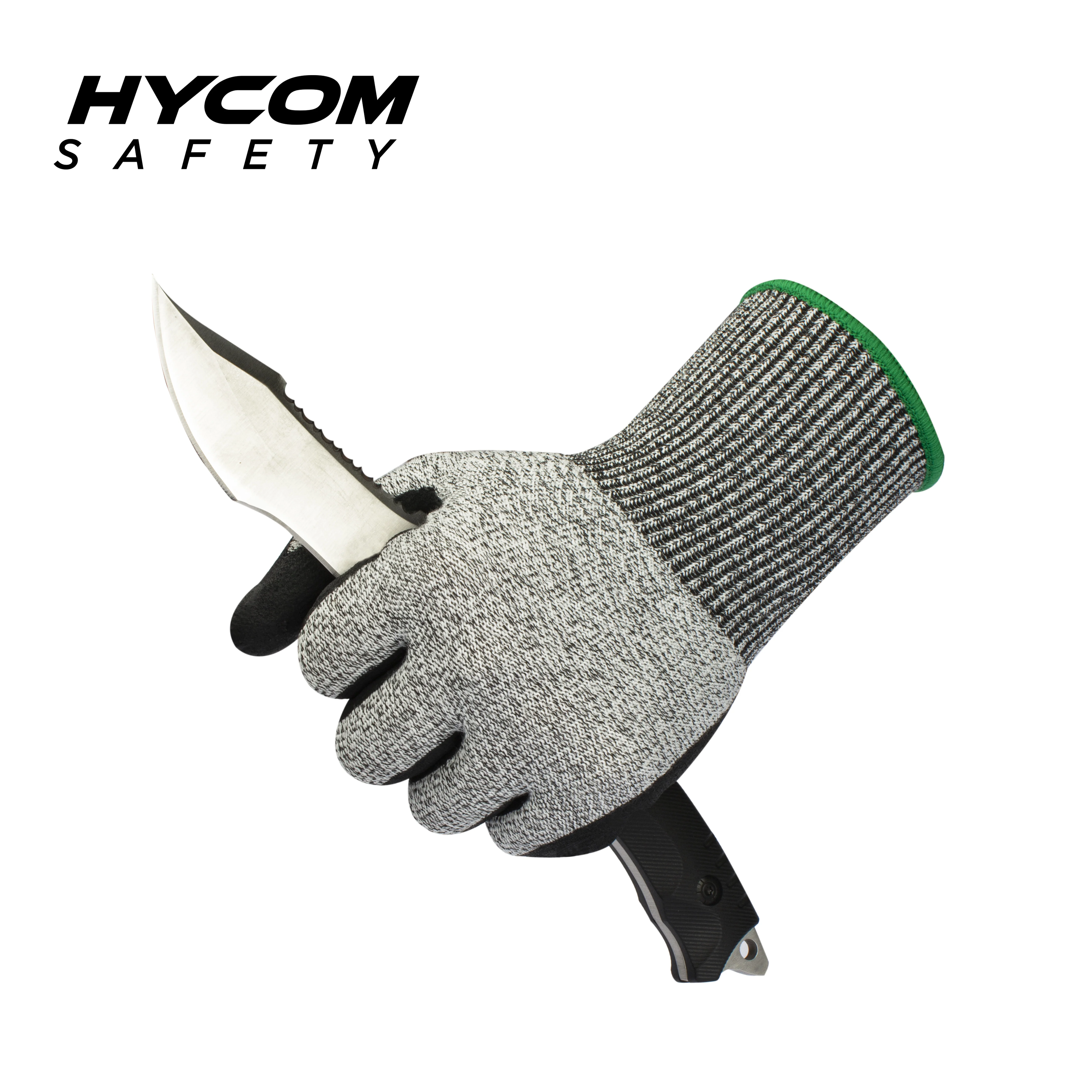 
ce certificate cheap price nitrile coated anti-cut safety gloves industrial 