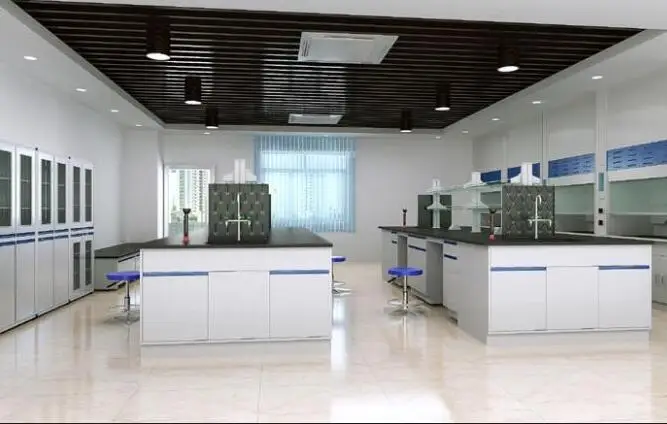 Marble table top dental clinic cabinet / High strength Dental laboratory furniture