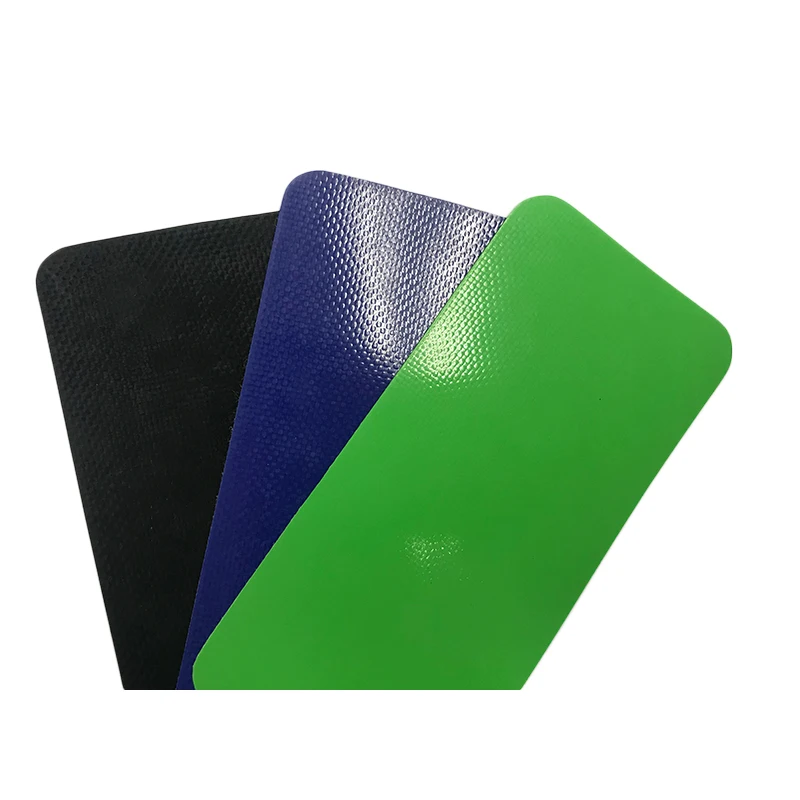 Высокочастотная плетеная Панама NCF 900gsm Брезентовая ткань с ПВХ покрытием для боковой крышки грузовика