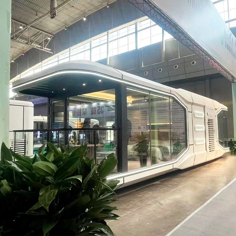 CE Modern Tiny House Other Prefab Steel Structure Mobile Modular and Prefabricated Houses Space Capsule House