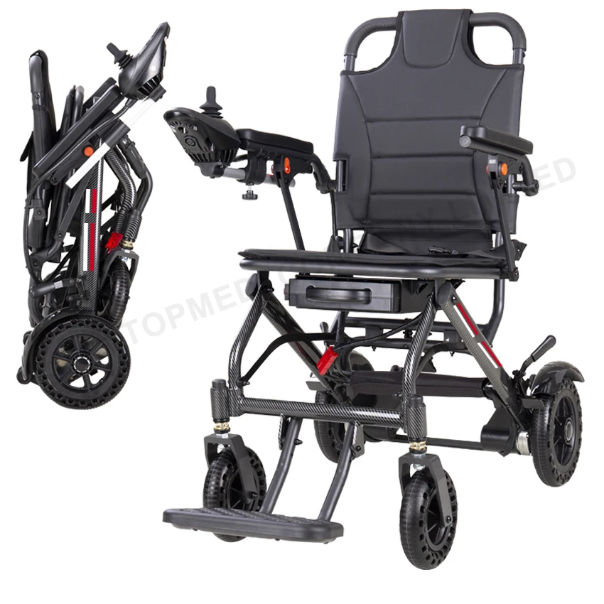 Best Travel Power Wheelchair Airline Approved 16kg Lightweight Travel Electric Wheelchair