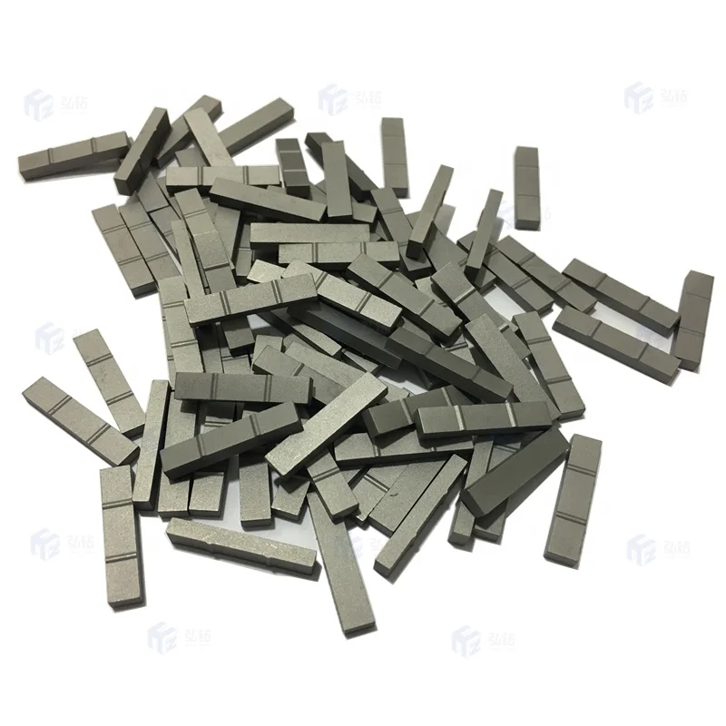 Cemented tungsten carbide ribbed magnetic inserts for HF3000 Hardfacing