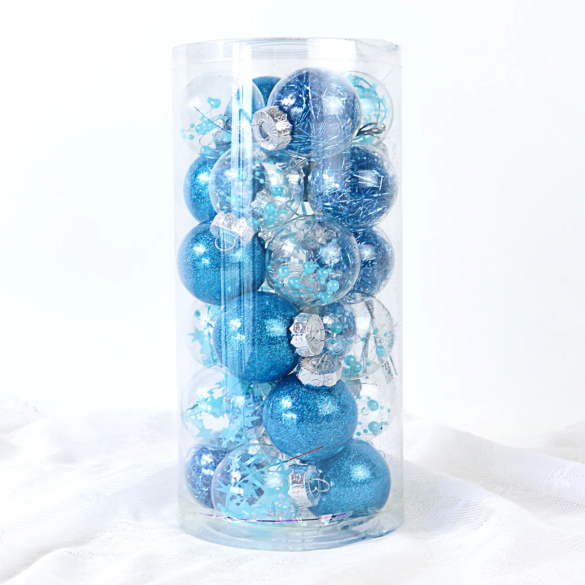 Xtmas Ball Christmas Ornament Transparent Plastic Tree