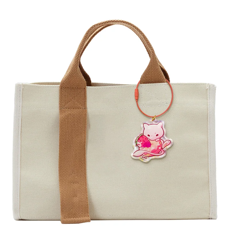 Hot Sale Styles Keychain Double Sided Acrylic Cartoon Key Chain Pendant Anime Accessories Keyring for bag