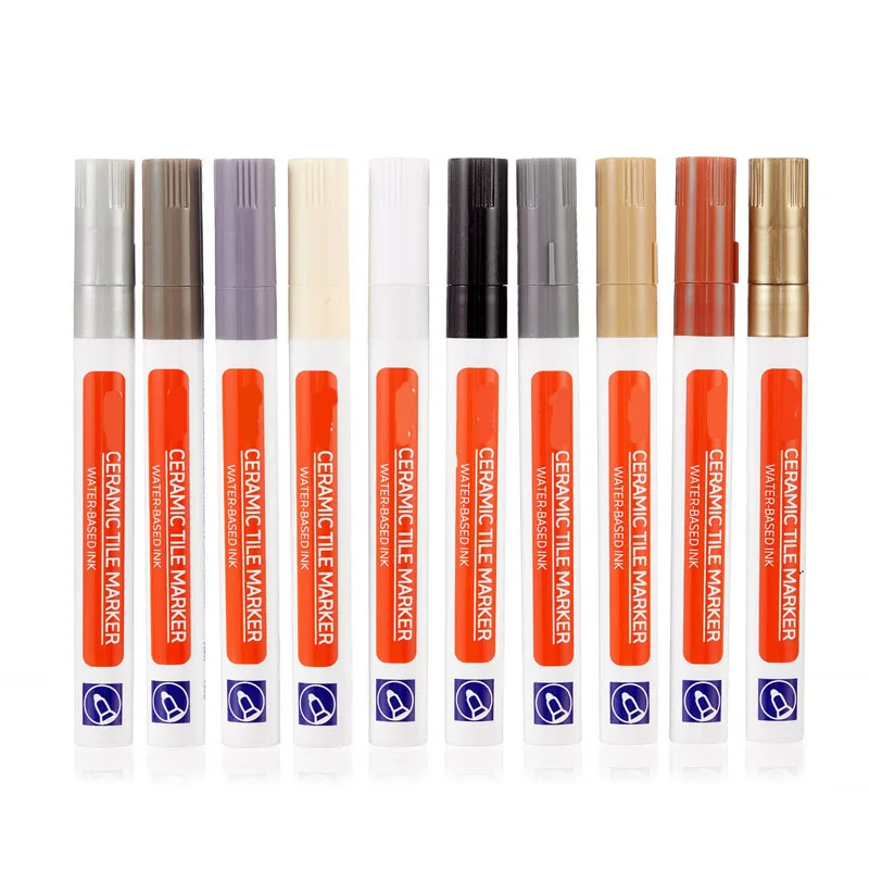 Tile Grout Pen Home Ceramic Repair Pen Multiple colors Tile Paint Markers for Tiles Floor Wall Bathroom Kitchen Repair Tools