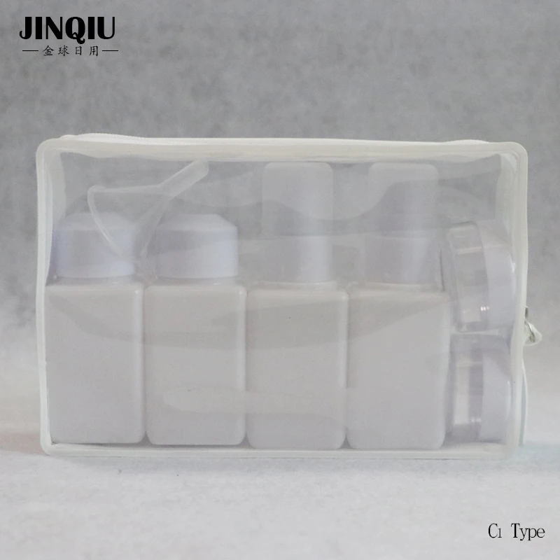 
Luxury new design 50ml travel cosmetic bottle set for traveling 