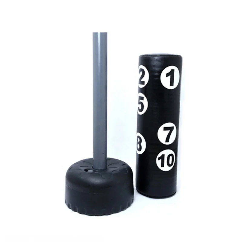 Customized Free Standing Boxing Target Punch Bag Heavy Duty Kick Martial Arts Bags Carton Faux Leather Punching Bags 10 Pcs EPE