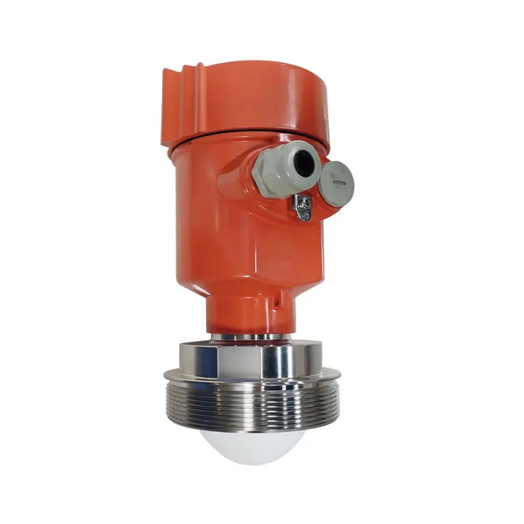 Fuel Water Tank Signal Level Material Transmitter FMCW Radar Water Cement Silo Acid Dusty Solid Industrial CE Certificate 0-120m