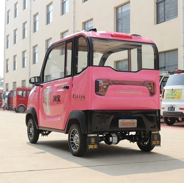 smart mini electric car 4 wheel 3 seats adult in new single