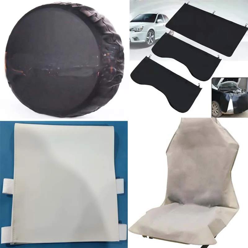 tire fender headrest seat cover