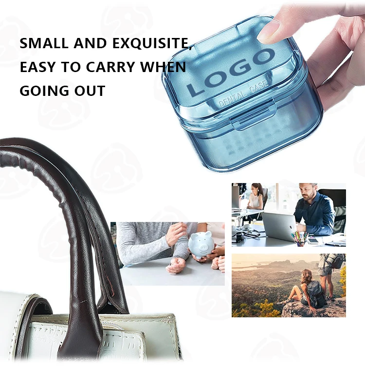 High Grade Dental Orthodontic Braces Box Three Layers Dental False Teeth Case