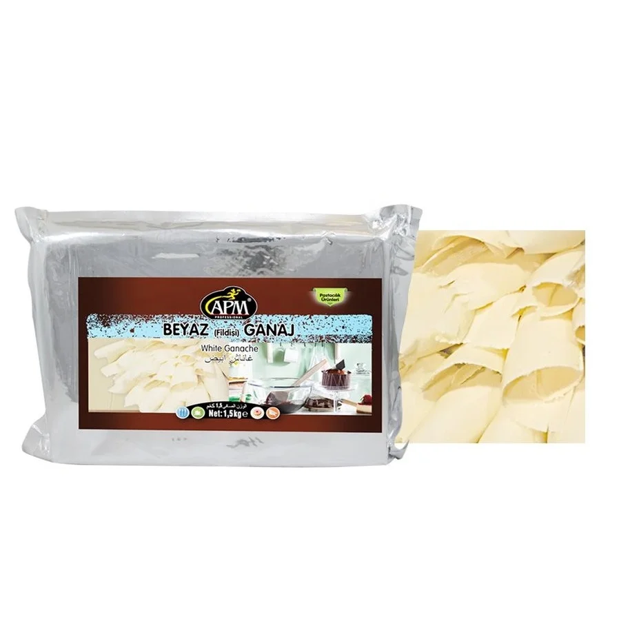 APM White Ganache Chocolate For Confectionery, Pastry Sectors And Industries