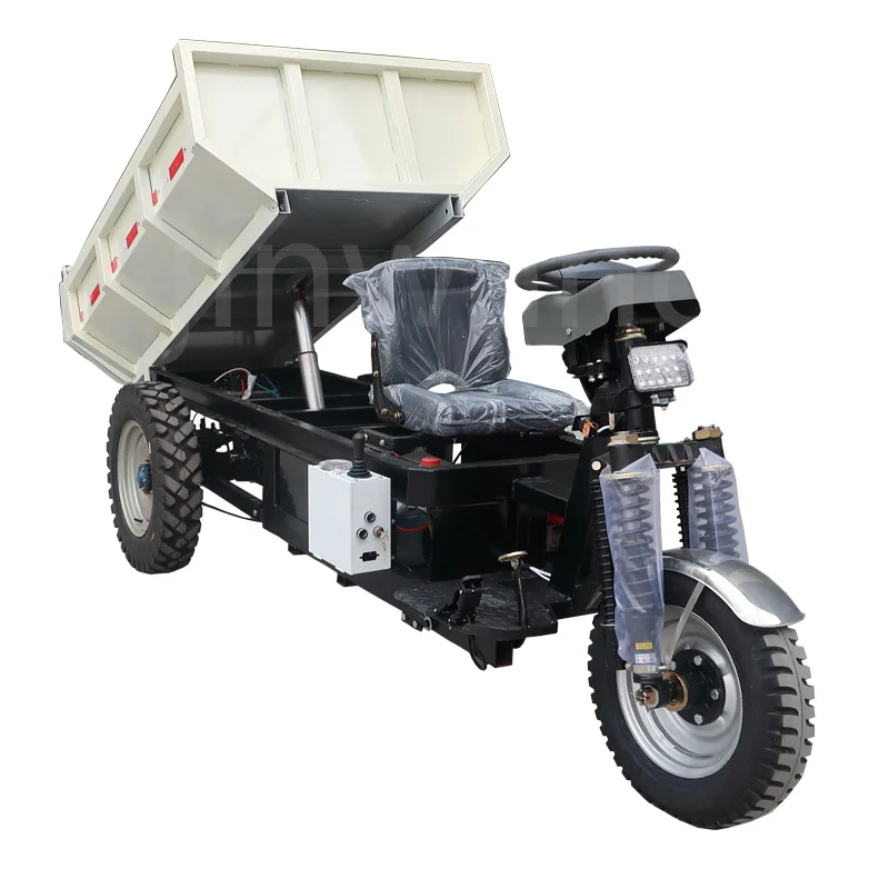 High Quality Electric TricycleTipper Cargo  Minero Mini Rear Axle Parts Dumper