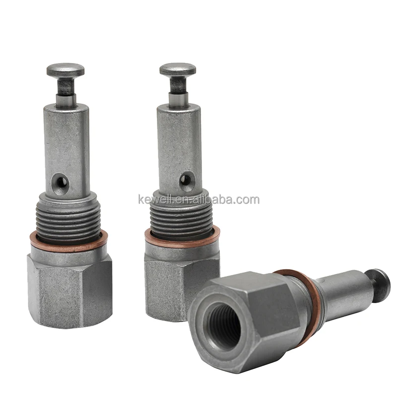 Factory BE Type 6/7/8mm M20*1.5 Piston Pairs Pump Element Screw Spring Plunger Oil Outlet Core Customizable Metal Pump Parts