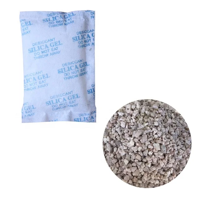 Odorless nature mineral clay moisture proof desiccant no leaking keep goods dry desiccant bags