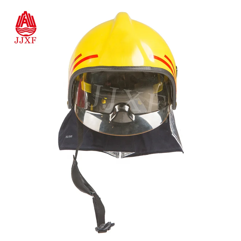 2022 hot sale fire fighter safety helmet with inner face protection for sale