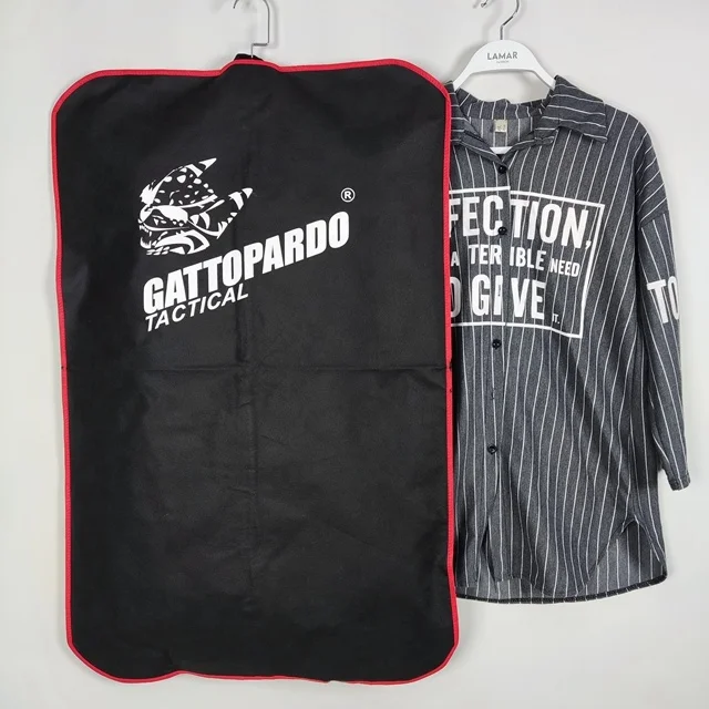 Travel Compostable Garment Bag Wedding Dresses Custom Garment Suit Bag With Zipper Cotton Plastic Garment Bag Wholesale