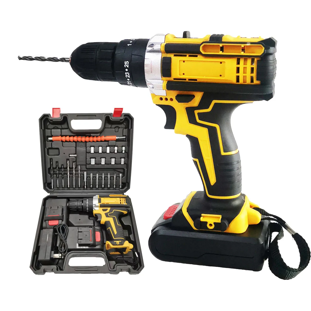 DW Power Max 18 В беспроводная дрель большой мощности сверла от торговой марки