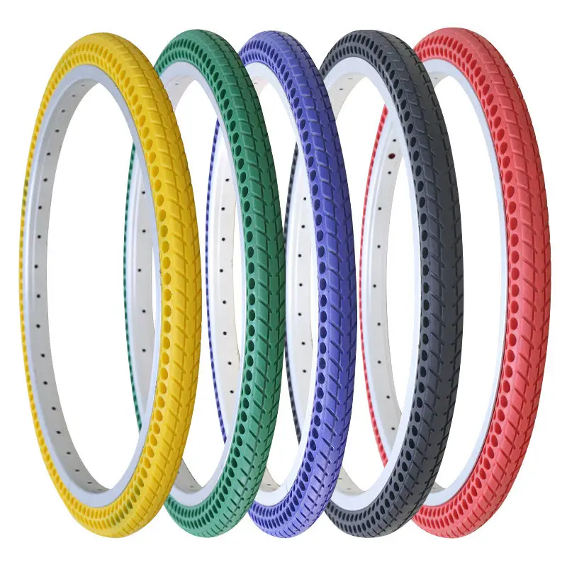 China factory price 22-28 inch solid airless non-pneumatic tires for Ordinary bicycle