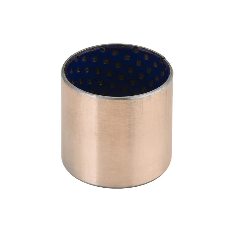 Customized various size factory price bearing sleeve self lubricated copper bushings
