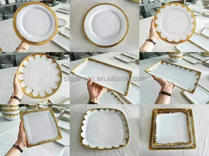 Cheap Factory Price high end dinner set sell by ton,dinner set china