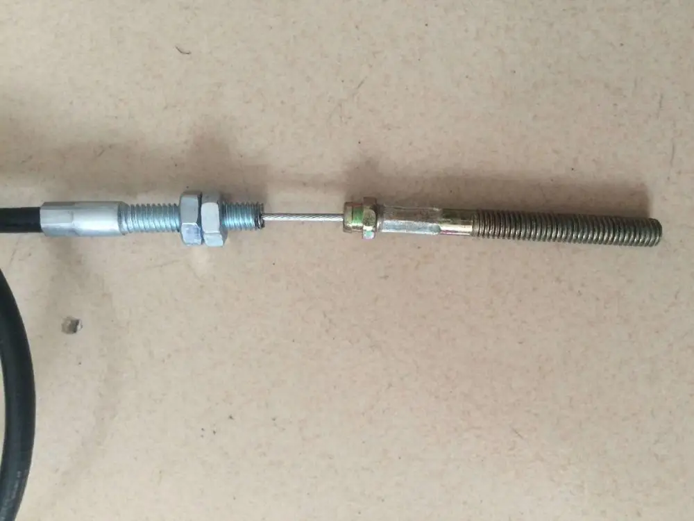 factory supply with good quality OEM auto parts steel wire rope with fittings push pull clutch cable